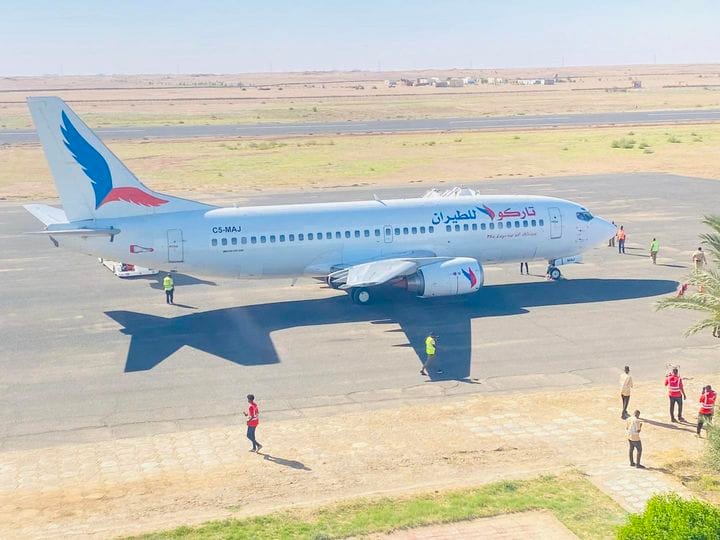 -قالت مصادر إن شركة تاركو للطيران، تخطط لتسيير رحلات جوية لمسارات ووجهات جديدة عبر خط (جدة ، دنقلا وبالعكس)، فضلا عن خط (الرياض ، دنقلا وبالعكس)، وخط (دبي ، دنقلا وبالعكس).