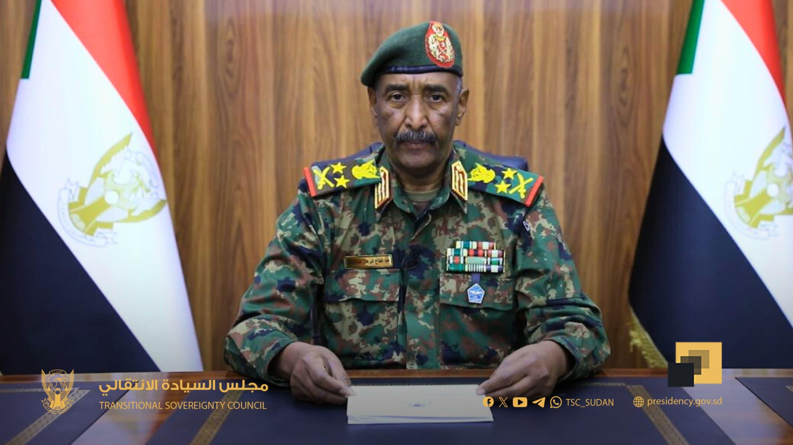 قال رئيس مجلس السيادة السوداني، عبد الفتاح البرهان، إن الحرب التي افتعلتها الدعم السريع تعد أسوء ما مر به السودان