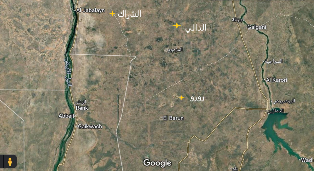 أعلنت القوات المسلحة الأربعاء  سيطرتها على مدينة الدالي بولاية سنار، والشراك في محلية الجبلين في النيل الأبيض ورورو في محلية التضامن بالنيل الأزرق.