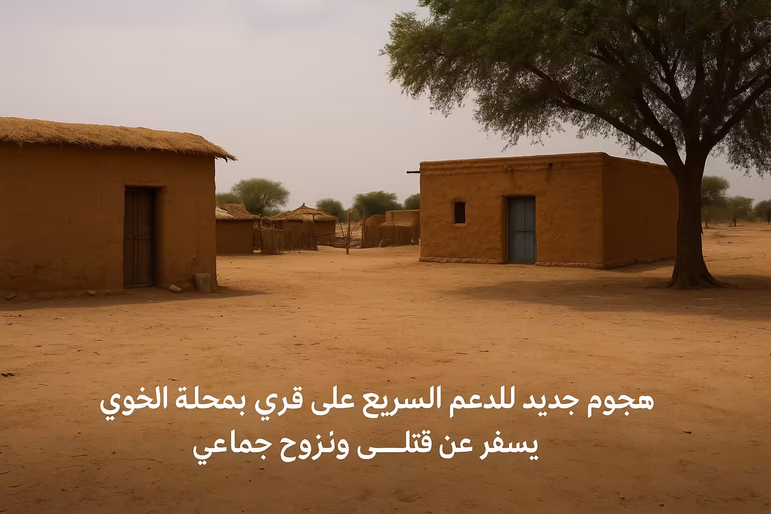 شنت قوات الدعم السريع، مساء السبت، هجوماً على قريتي أم لبانة وضوالبيت التابعتين لمحلية الخوي بولاية غرب كردفان، ما أسفر عن مقتل مواطنين ونزوح عدد كبير من السكان.