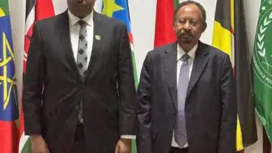 التقى وفد من التحالف المدني الديمقراطي لقوى الثورة السودانية "صمود"، برئاسة رئيس الوزراء السابق الدكتور عبد الله حمدوك، الأربعاء ، بالسكرتير التنفيذي لمنظمة "إيقاد" الدكتور ويرقينه قبيهو، في العاصمة الإثيوبية أديس أبابا، لبحث سبل إنهاء النزاع المسلح الذي يمزق البلاد.